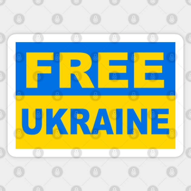 Free Ukraine Sticker by Vladimir Zevenckih